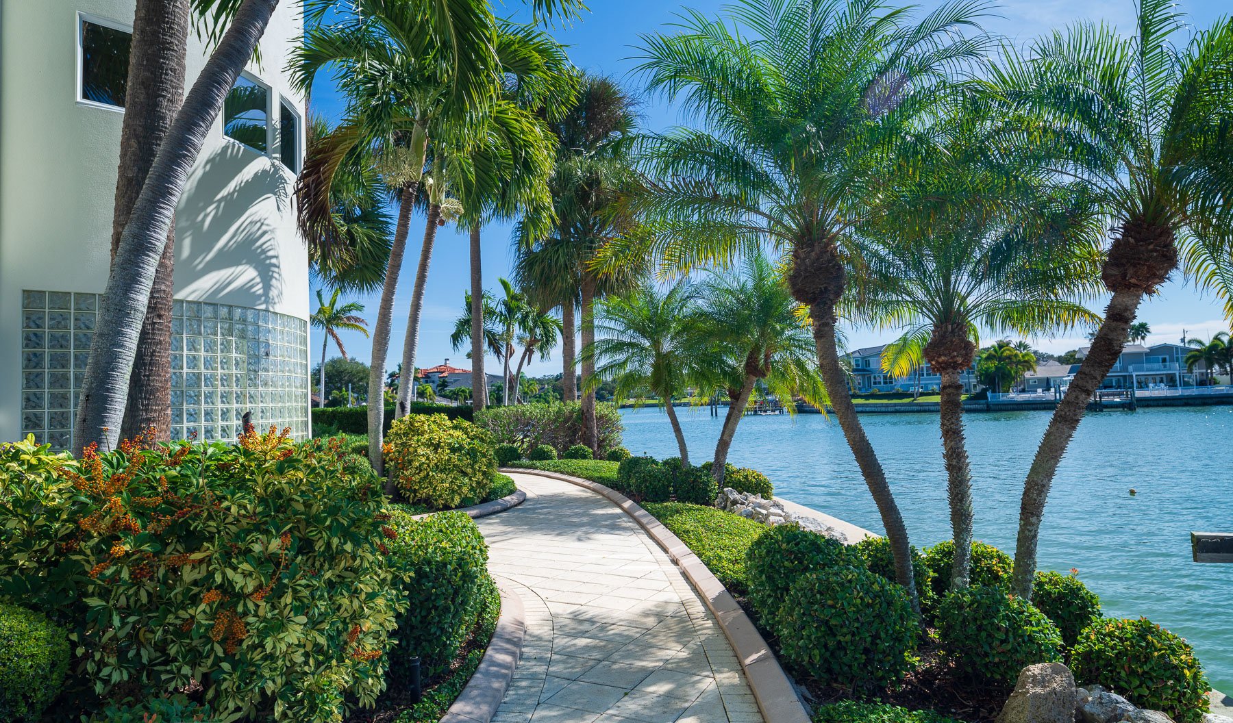 Brick hardscape elements installed for timeless outdoor charm in Miami