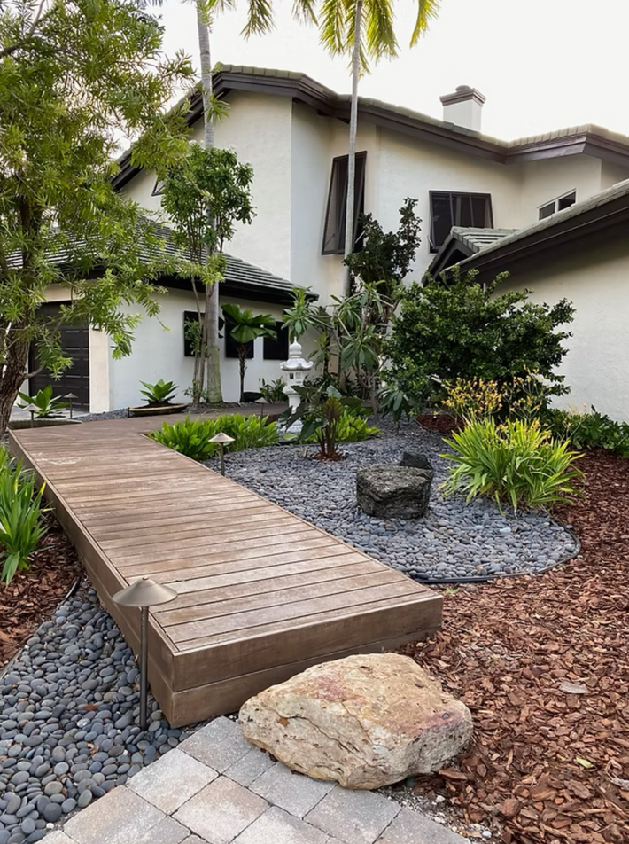 Full-service landscaping company in Miami offering design, installation, and maintenance